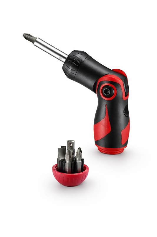 Teng Bits Driver Angled Ratchet Set
