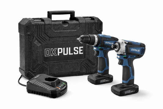 Erbauer 18V EXT Brushless Combi Drill and Impact Driver Set